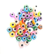 OJITOS TURCOS PLASTCOS 8 MM SURTIDOS X 50 U