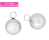 BOLITA CON ARGOLLA 6 MM ACERO BLANCO X 10 UNIDADES - comprar online