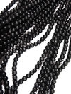 PERLA DE VIDRIO ENGOMADO 6 MM NEGRO ( 135 BOLITAS)