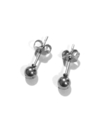 1 PAR AROS BOLITA 4 MM