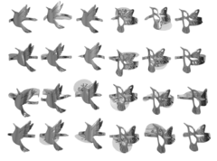 24 ANILLOS COLIBRI ( MIX TALLES DEL 17 AL 20 )