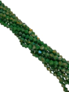 BICONOS VIDRIO 4 MM X TIRA VERDE PLENO AB