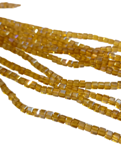 CUBOS DE CRISTAL 3 MM X TIRA ( APROX 95 CUBOS ) - comprar online