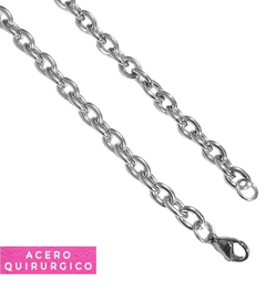 CADENA ESTILO TIFFANY 1.6 X 50 CM (GROSOR 6 MM APROX) - comprar online