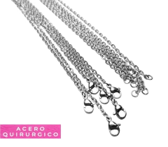 CADENA FORCE ESPEJADA 0.6 - 55 CM PACK X 6 UNIDADES (GROSOR 2 MM APROX) - comprar online