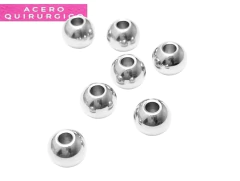 BOLITAS MACIZAS 8 MM (2 MM INTERNO ) PACK X 10 UNIDADES - comprar online