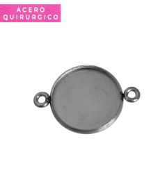 BASE BISELADA CONECTORA DOBLE ENGANCHE 16 MM