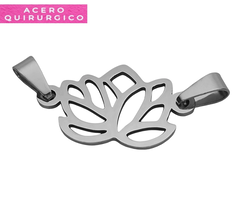 FLOR DE LOTO DOBLE DROP 20 X 15 MM - comprar online