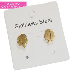 ARO MINI HOJITA ACERO DORADO - comprar online