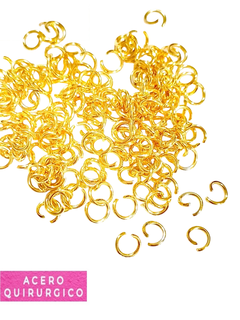 ARGOLLITAS ACERO DORADO 0.6 X 3 X 50 U - comprar online