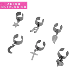AROS SOLITARIOS BIDU PACK X 6 UNIDADES SURTIDO - comprar online