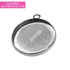BASE REDONDA 16 MM CON BORDE - comprar online
