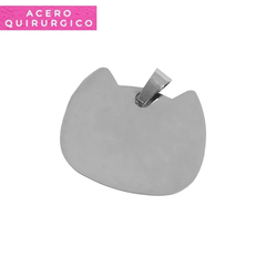 BASE CHAPA PARA GRABAR GATITO 30 X 22 MM - comprar online