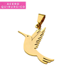 PICAFLOR COLIBRI 30 MM ACERO DORADO - comprar online
