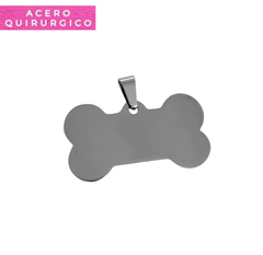 CHAPITA PARA GRABAR HUESO 40 X 22 MM (CENTRO 15 MM) - comprar online