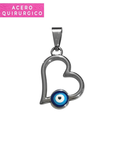 CORAZON 17 MM CON OJITO - comprar online