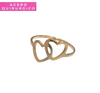 PACK 5 ANILLOS CURVA ( 16-17-18-19-20) ACERO DORADO - comprar online