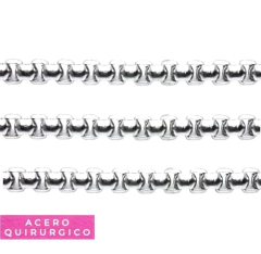 CADENA ROLO CUADRADA 5.0 (GROSOR 5 MM) X METRO - comprar online
