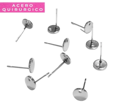 BASE PARA AROS CON ENGANCHE 8 MM X 10 u - comprar online