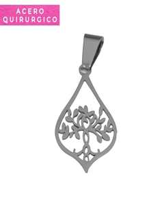 DIJE ARBOL DE LA VIDA GOTA 24 X 14 MM - comprar online