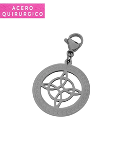 DIJE NUDO DE BRUJA CON MOSQUETON 20 MM - comprar online