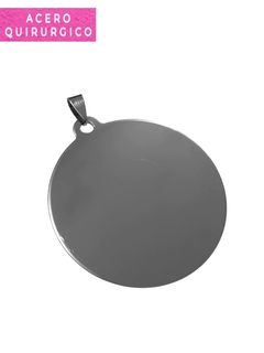 CHAPA PARA GRABAR REDONDA GRANDE 50 MM - comprar online