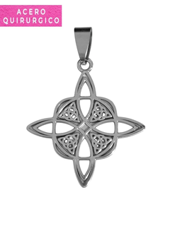 NUDO DE BRUJA CON CRUZ CELTA 30 MM - comprar online
