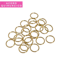 ARGOLLITAS ACERO DORADO 0.9 X 10 X 50 U - comprar online