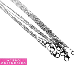 CADENA FORCE ESPEJADA 0.4 - 50 CM PACK X 6 UNIDADES (GROSOR 1 MM) - comprar online