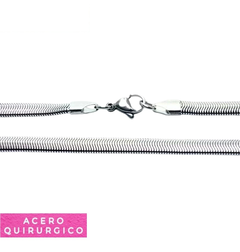 CADENA CINTA PLANA 1.0 X 55 CM (5 MM DE ANCHO) - comprar online