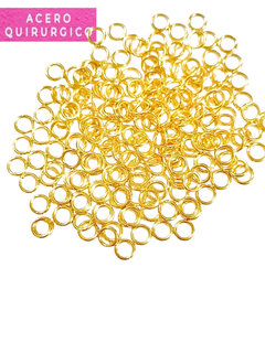 ARGOLLITAS ACERO DORADO 0.6 X 4 X 50 U - comprar online