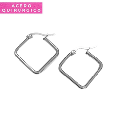 AROS CUADRADO CON CIERRE ITALIANO 20 MM - comprar online