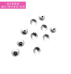 CALOTAS FLOR 6 MM X 50 U - comprar online