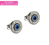 AROS OJITOS CON STRASS 12 MM - comprar online