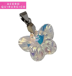 MARIPOSA FACETADA CRISTAL 20 X 15 MM - comprar online