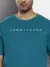 CAMISETA MASCULINA TOMMY JEANS BORDADA - VERDE ÁGUA - comprar online