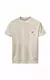 CAMISETA MASCULINA AÉROPOSTALE BÁSICA A87 BORDADA - CREME - comprar online