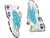 Tênis nike Air Max TW Branco e azul -  Equipetenis.com - Os Melhores Tênis do Mundo aqui!