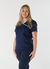 Ambo Spandex Mujer- Málaga- Azul Liso