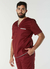 Ambo Spandex Hombre- Madrid- Bordo&Beige en internet