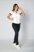 Ambo Spandex Mujer- Venecia- Blanco&Azul - comprar online