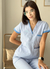 Ambo Oxford Mujer- Viena- Celeste - comprar online