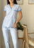 Ambo Oxford Mujer- Viena- Celeste - tienda online
