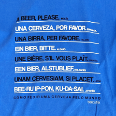 Camiseta Cerveja Pelo Mundo - comprar online