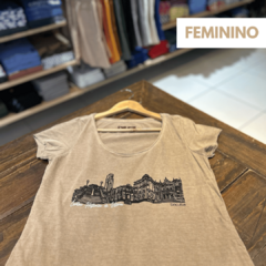 Camiseta Feminina Centro Historico de Vitória - Camisas de Samba e Cerveja - Loja Bacutia