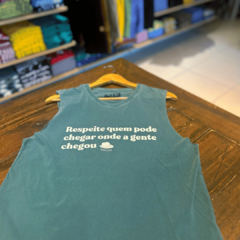 Regata Machão Respeite - Camisas de Samba e Cerveja - Loja Bacutia