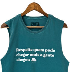 Regata Machão Respeite na internet
