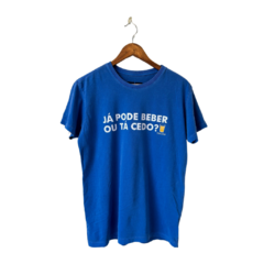 Camiseta Ja pode beber? - Combo casal - comprar online