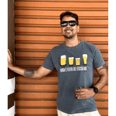 Camiseta Escolhas - Camisas de Samba e Cerveja - Loja Bacutia