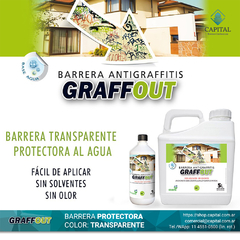 Barrera Antigraffiti Liquida Graffout - comprar online